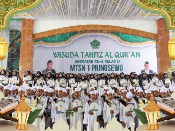 Adab di Atas Ilmu:  Pesan Mendalam Warnai Wisuda Tahfidz MTs Negeri 1 Pringsewu